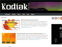 Tablet Screenshot of kodiaklocalnews.com